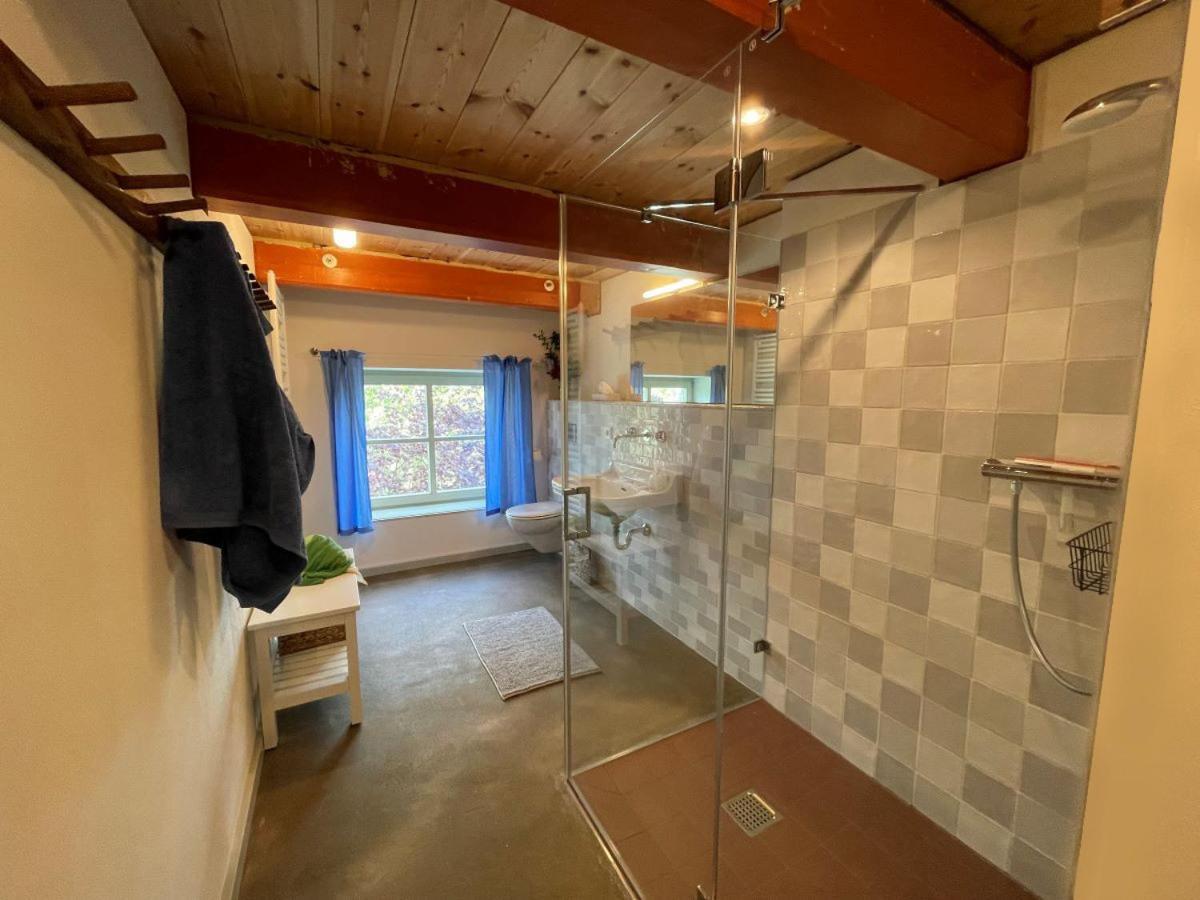 Mooi Stuv , Maisonettenwohnung , Gulfhof , Kachelofen Norden Buitenkant foto